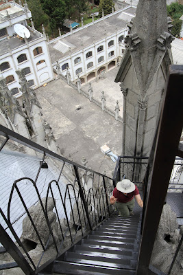 Basilica of the Nacional Vow – Climbing to the Top - Quito