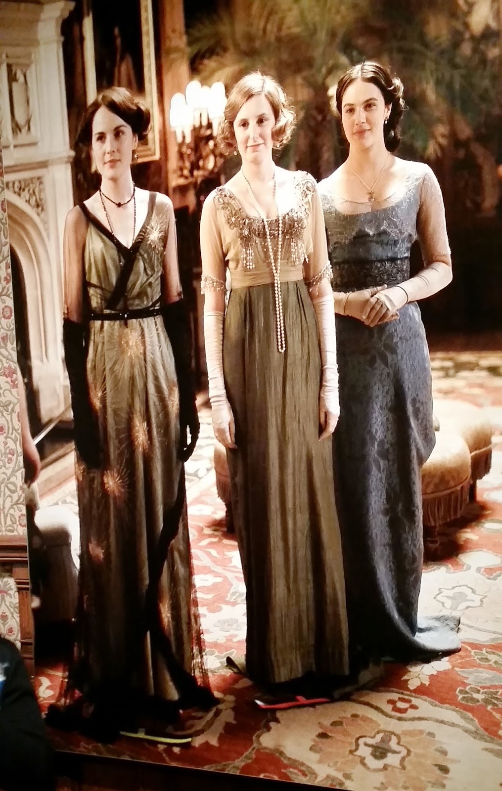 Von and Carolyn Christensen : LUCKY US !!!!! DOWNTON ABBEY COSTUME DISPLAY