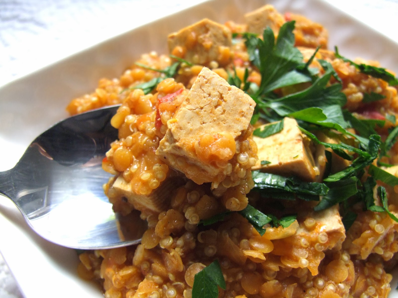 Lentilles corail et quinoa au curry - Cookidoo® – la plataforma de recetas  oficial de Thermomix®