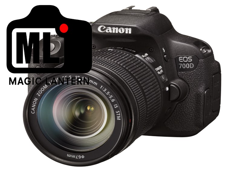 Magic Latern canon dsl camera: Magic Lantern Canon EOS 700D