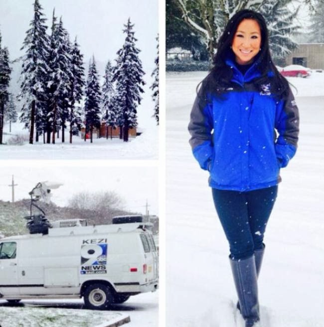 THE APPRECIATION OF BOOTED NEWS WOMEN BLOG Grace Lim Is A Snow Angel
