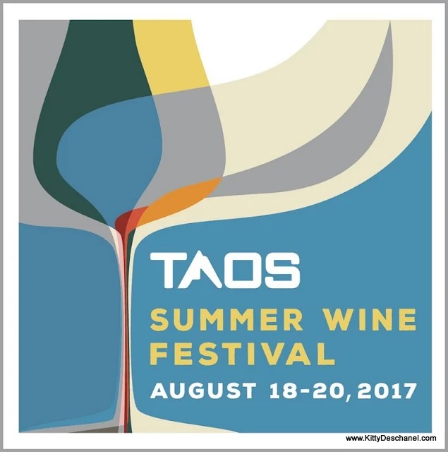 taos summer wine festival poster 2017