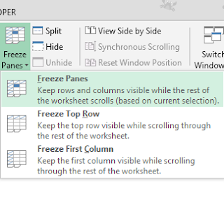 Cara Mudah Membuat Baris Judul Tetap Terlihat di Microsoft Excel Ketika Scroll di Geser