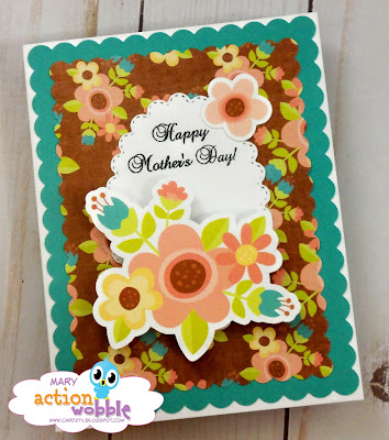 MOTHER'S DAY CARD #3 ~ ACTION WOBBLE ~ WHAT'S NEW? WEDNESDAY