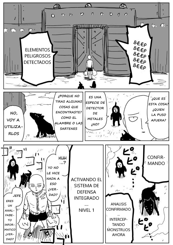 One Punch Man WebComic Traducido al español: Capitulo 96