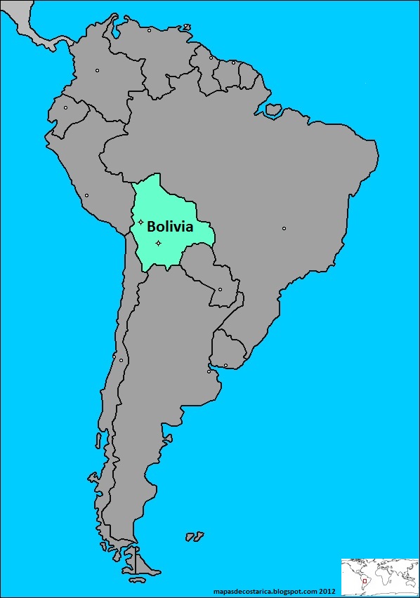 Ubicacion De Bolivia En El Mapa Ubicacion De Bolivia En El Mapa