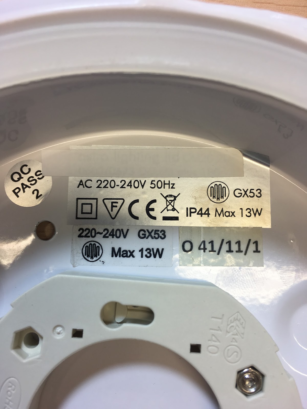 Double Insulated Lights V Normal Lights. Looking inside & comparing