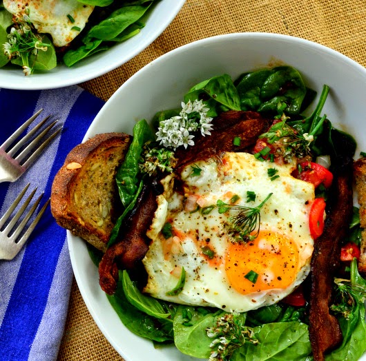 Bacon and Egg Breakfast Salad This Is How I Cook
