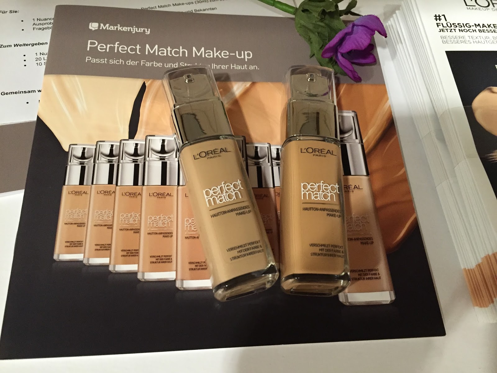 Charlys Testwelt: L‘Oréal Make-up Designer Paris Perfect Match Make-up ...