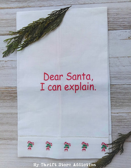 Christmas linens and aprons