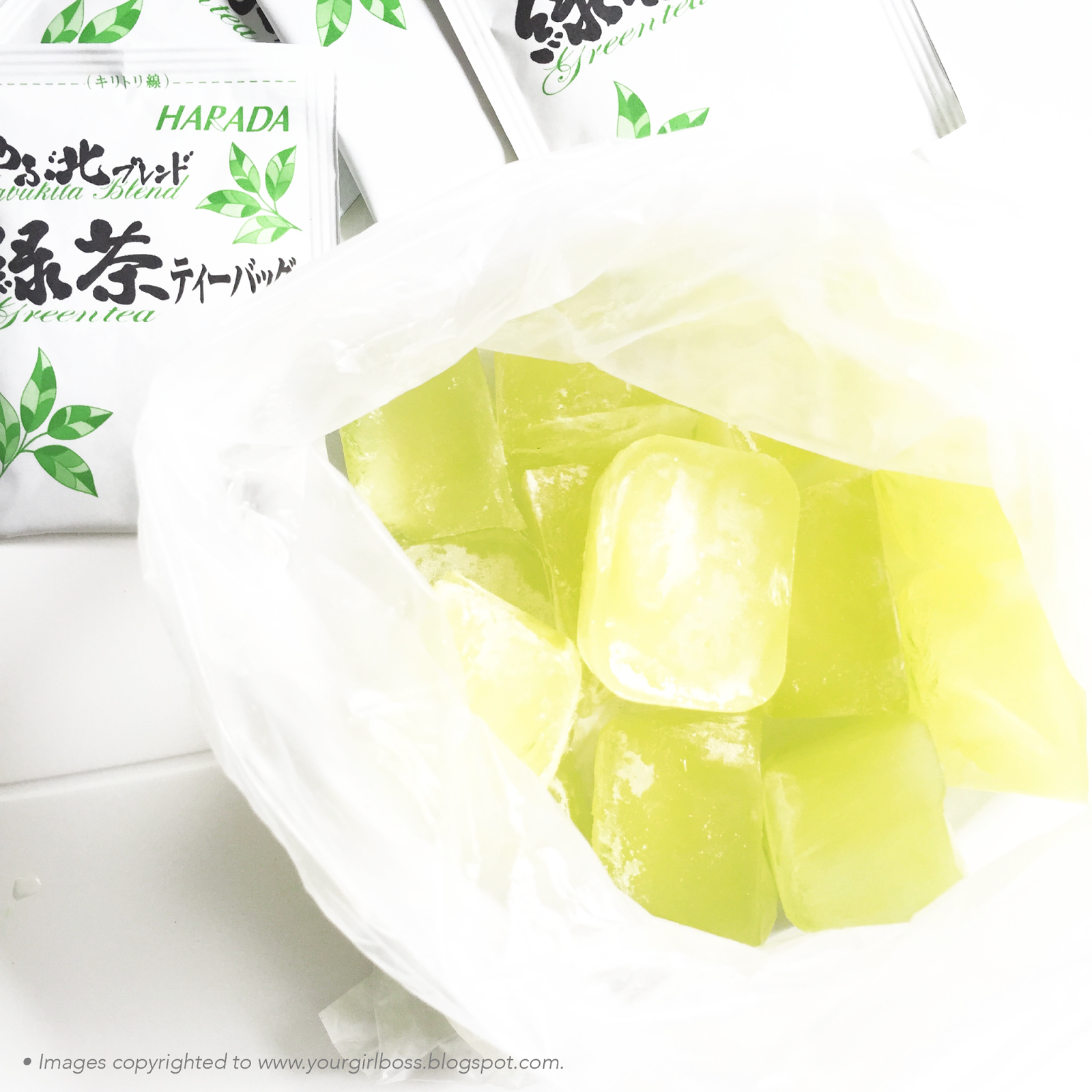 Green Tea Ice Cube (Skincare Routine) Jean Kuah's Beauty Blog