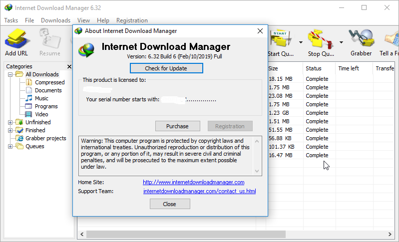 Internet Download Manager 6.32 Build 5