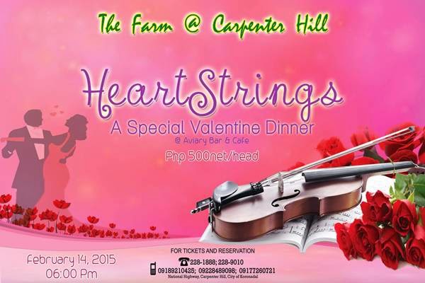 The Farm @ Carpenter Hill presents Heartstrings: A Special Valentine Dinner