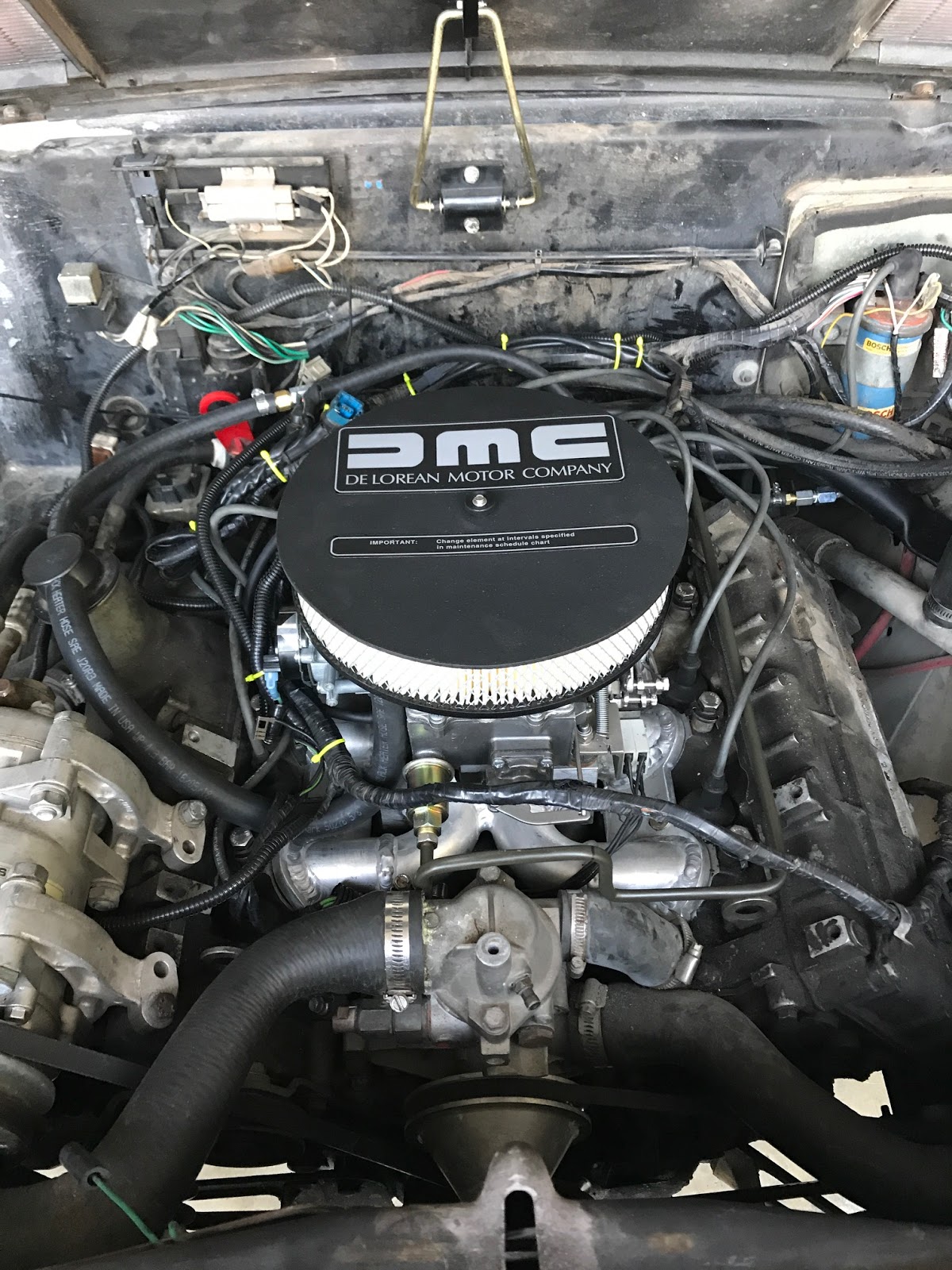 Jeff's 1981 DeLorean Carb Conversion Part II
