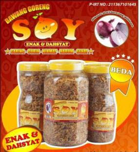 jual bawang soy, bawang goreng enak