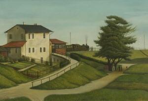 Max Radler SURREALISMO PROGRESIVO: Max Radler: Pintor de Trenes