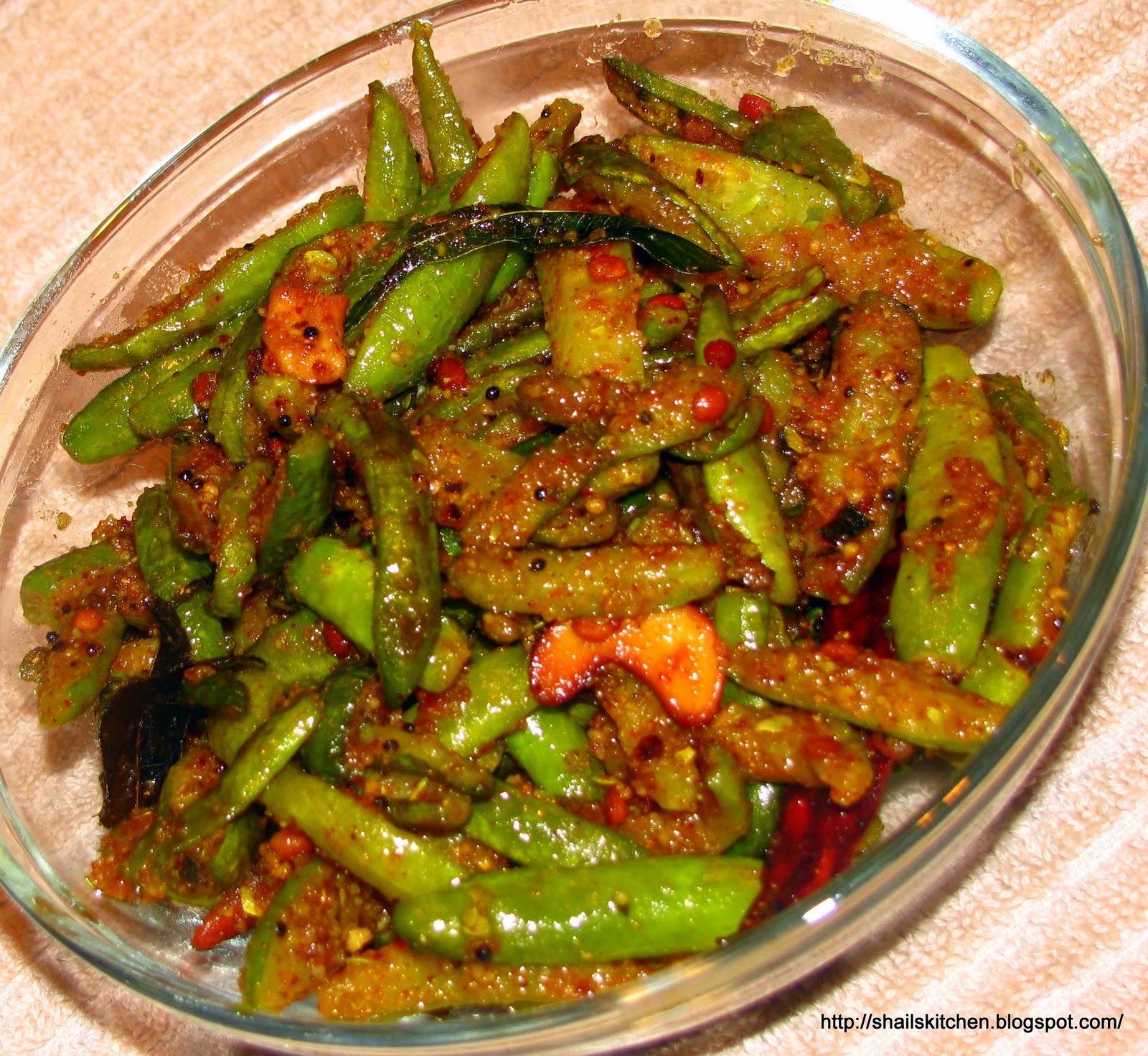 Shail de Cuisine Dondakaya Vepudu ( Tindora Fry )