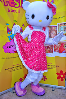 Mascote Hello Kitty