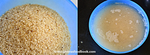 how to make idli with ration rice
