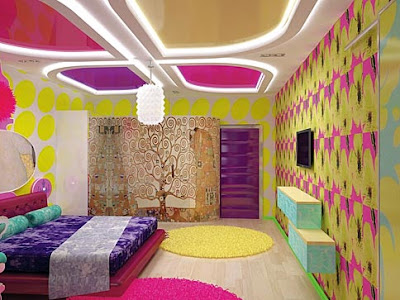 Plaster of Paris POP design for false ceiling designs for bedroom