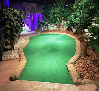 Treetop Adventure Golf course at The Printworks in Manchester Treetop Adventure Golf course at The Printworks in Manchester