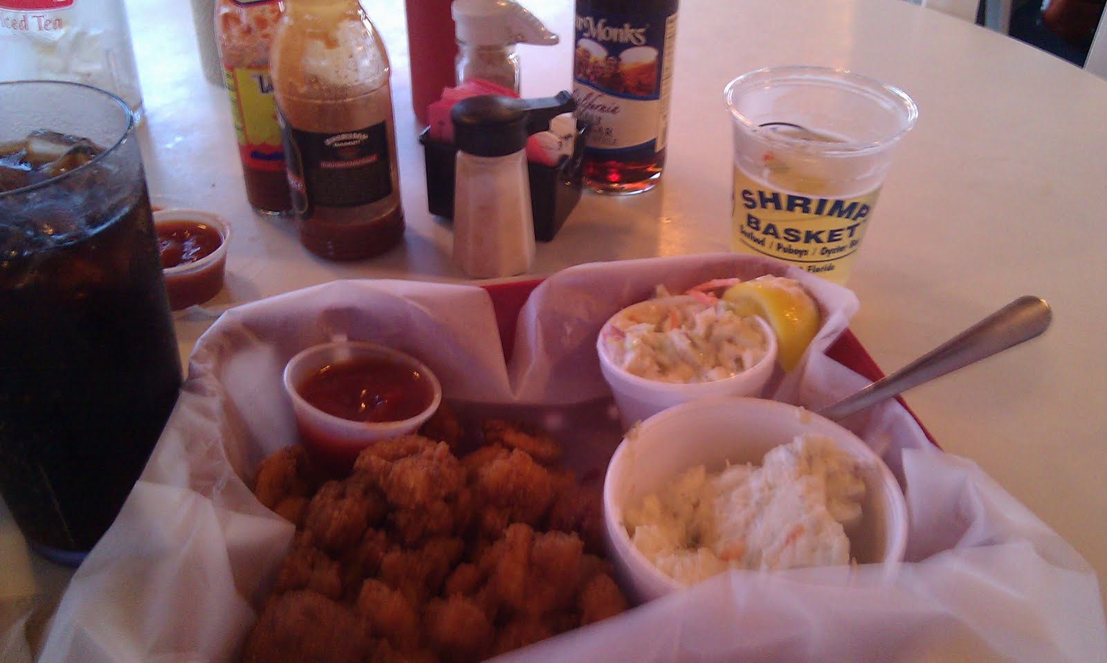 I'd eat it. Shrimp Basket, Orange Beach, AL