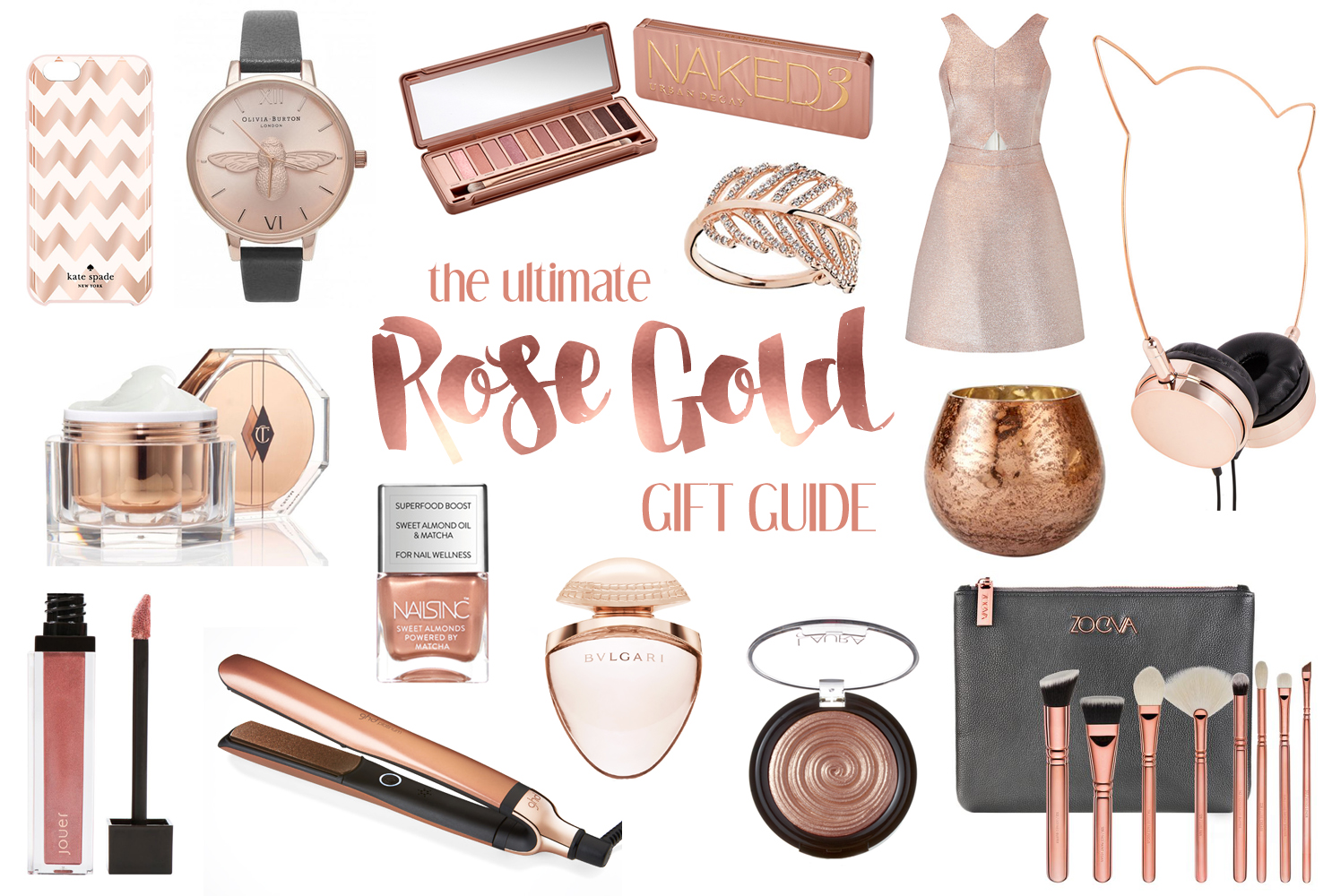The Ultimate Rose Gold Gift Guide Katie Kirk Loves