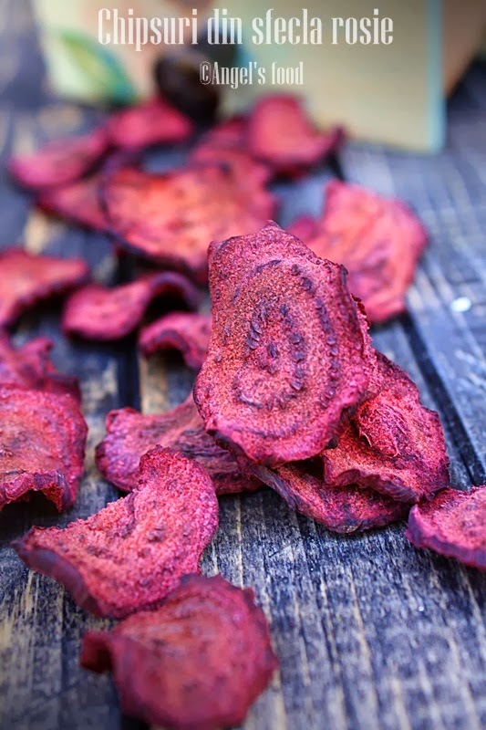 Chipsuri din sfecla rosie