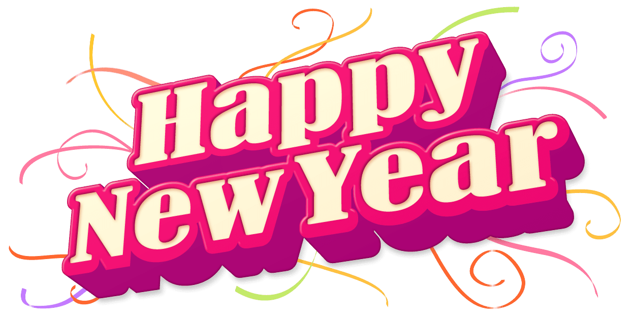 happy new year text clipart - photo #26