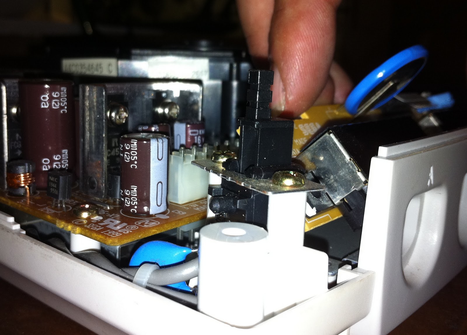 Team Dirt Blog Dead Dreamcast clock battery No More!