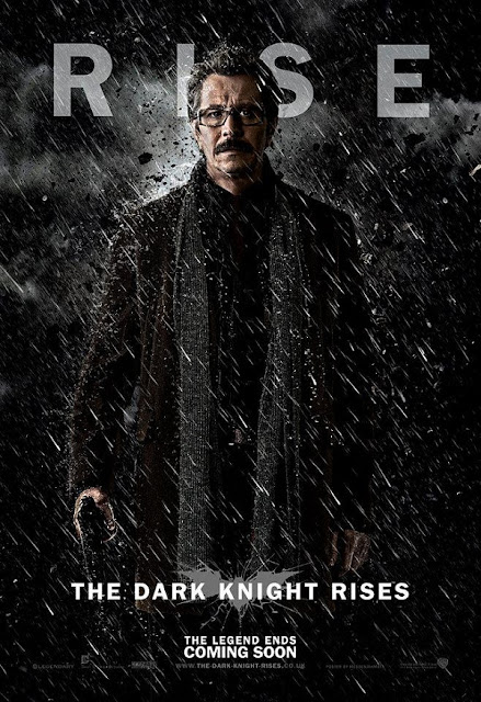 The Dark Knight Rises - Jim Gordon - Gary Oldman Movie Poster