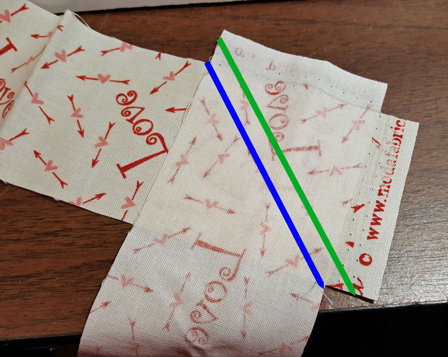 Patchwork Breeze Machine Binding a Quilt