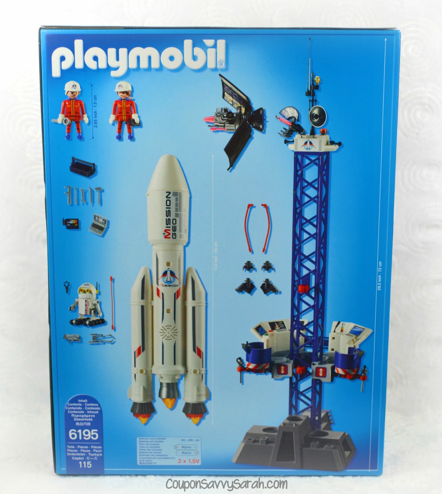 playmobil rocket launcher
