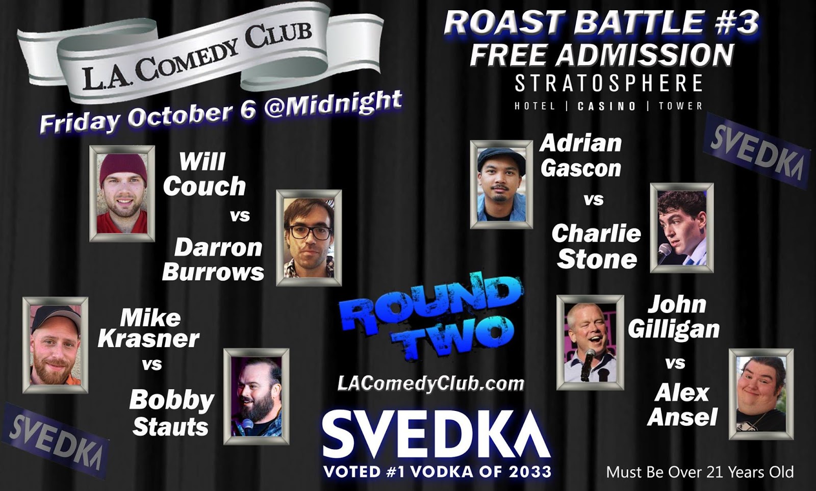 Official Website of Comedian Alex Ansel: L.A. Comedy Club Roast Battle