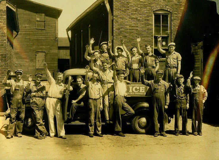Local History CDPL Crawfordsville Ice & Cold Storage