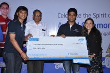 Next Generation of Innovators honoured at the Intel India Embedded Challenge 2012
