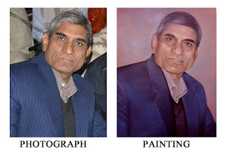 mature man, oil portrait artists near me, personalized portrait, photo paint, handmade