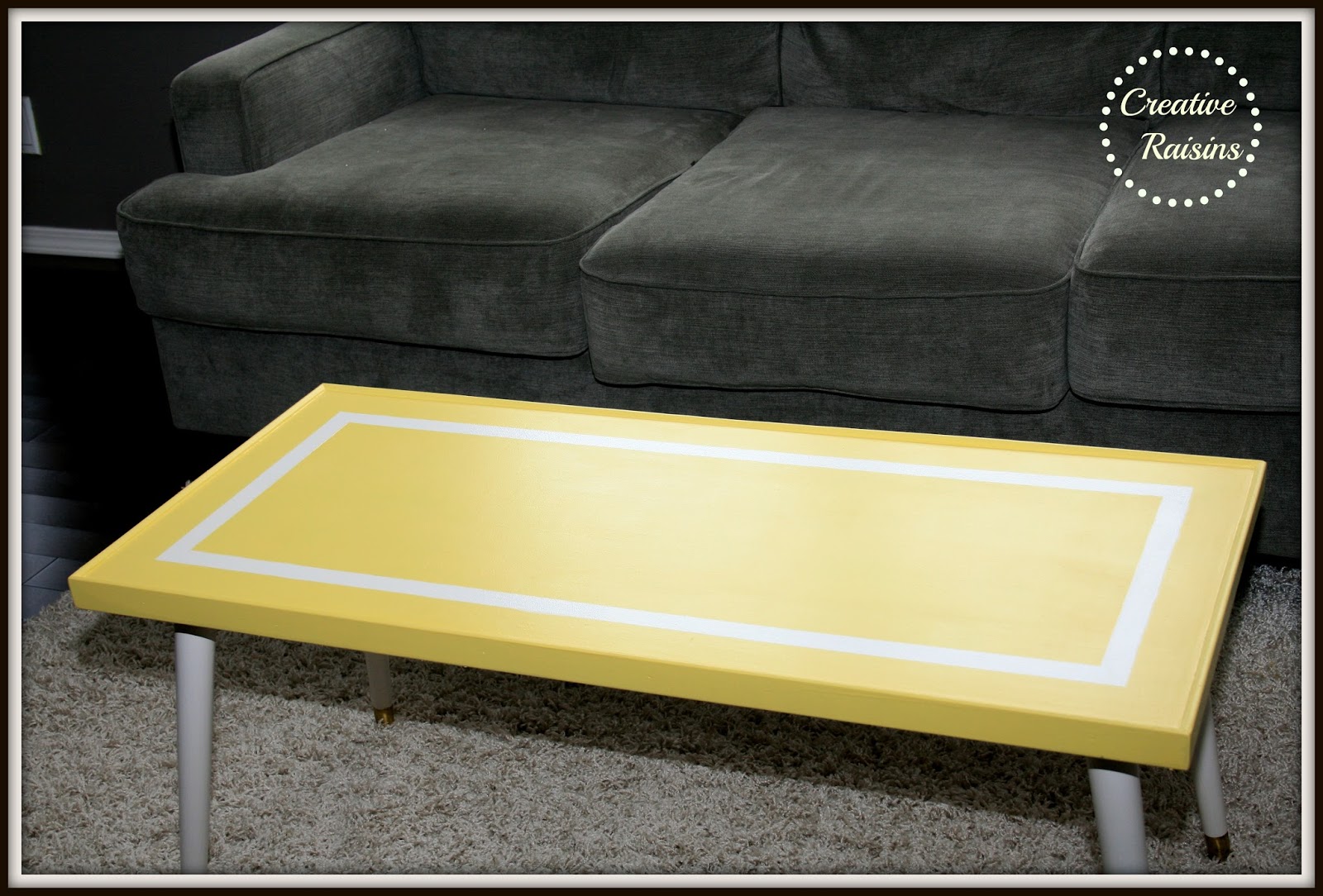 Creative Raisins Mellow Yellow Coffee Table