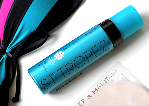 St. Tropez Self Tan Express Advanced Bronzing Mousse Review Photos Swatches Before After Tips