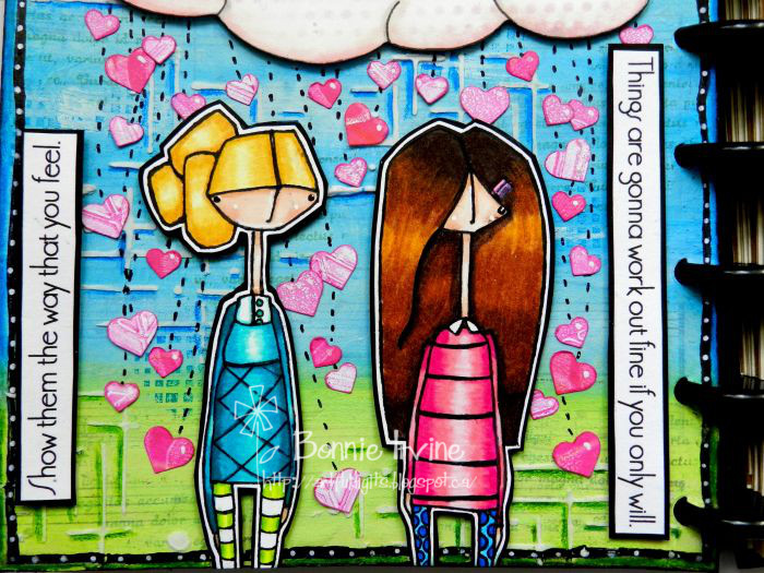 Artful Digits Joggles Art Journal Adventure Week 5 Song Lyrics Or Title