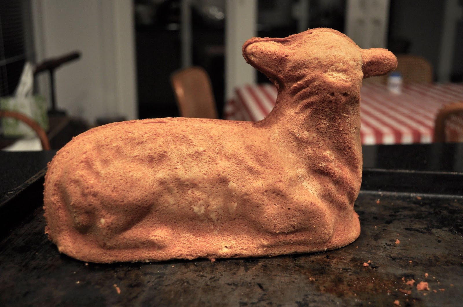 Chocolate "Lamb" Cake Ciao Chow Linda