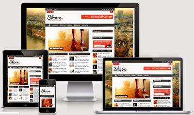 Shoon - Responsive Blogger Template for News Site