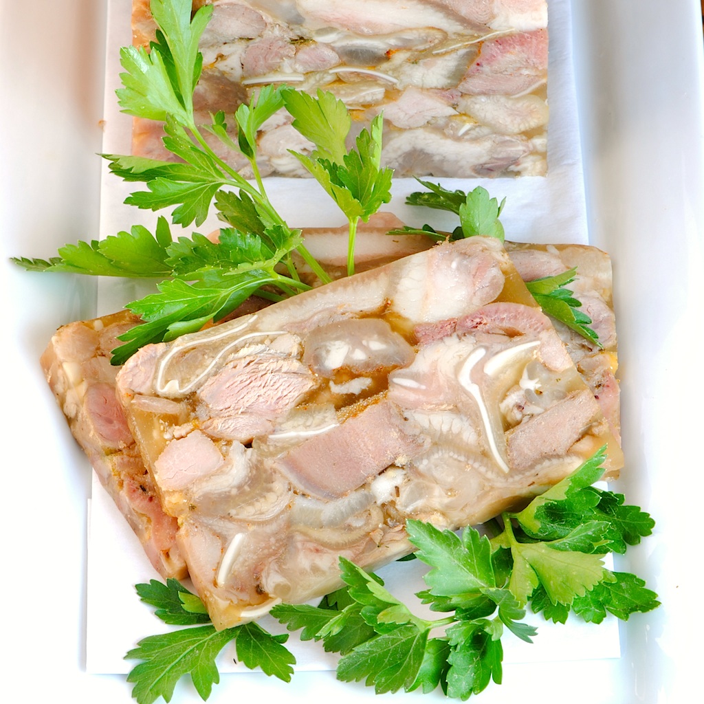 JULES FOOD... Queso de Puerco...Pig's Head Cheese