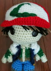 PATRON GRATIS ASH | POKEMON AMIGURUMI 10544