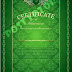 Certificate In Vintage Style Design Vector