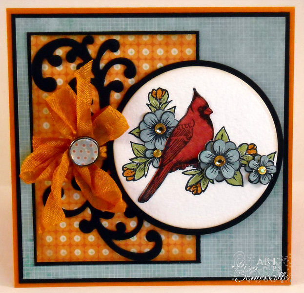 Designs by Lisa Somerville: Spring Cardinal