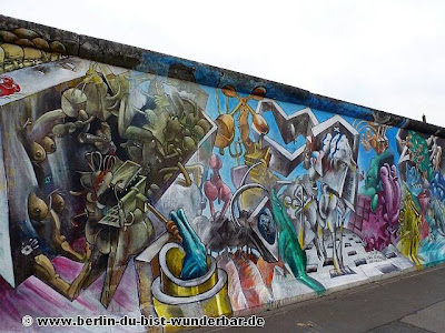 east side gallery, mauer, berlin, kunstler, bemalt, graffiti, austellung, Ostbahnhof, Oberbaumbrücke