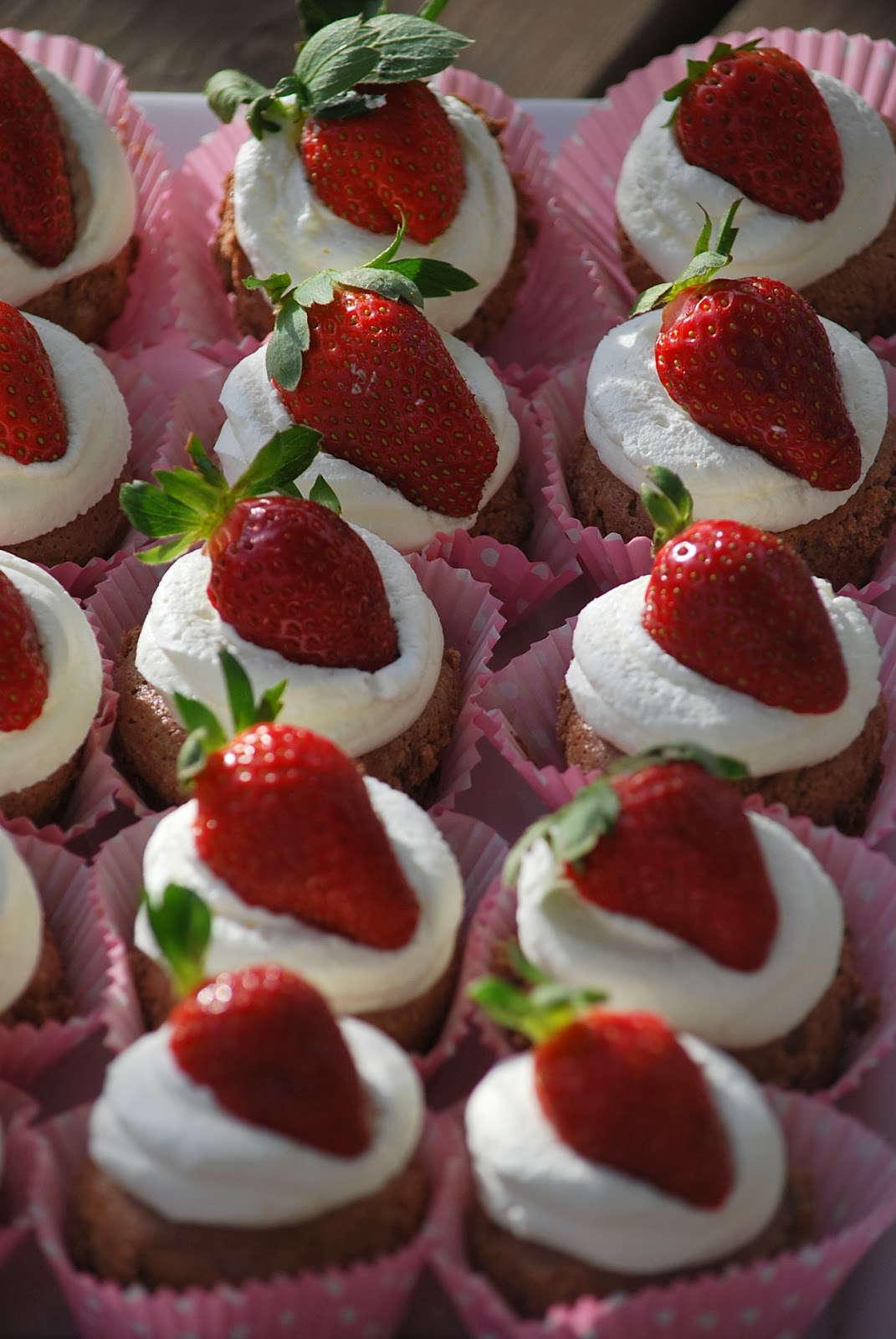 My story in recipes Chocolate Angel Food Cupcakes