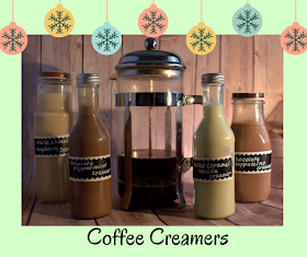 Homemade Coffee Creamers- perfect with to sweetened your coffee or give as a gift.