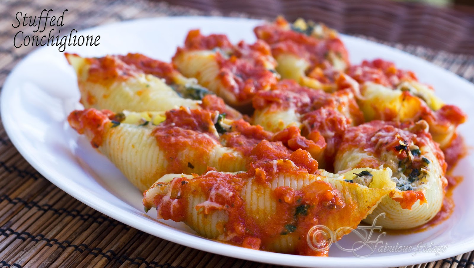 fabulous fridays Stuffed Shells